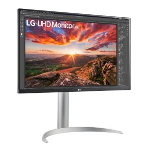 LG 27UP850K-W Monitor – 4K UHD- IPS, Höhenverstellung – HDMI, DisplayPort 1.4, USB-C