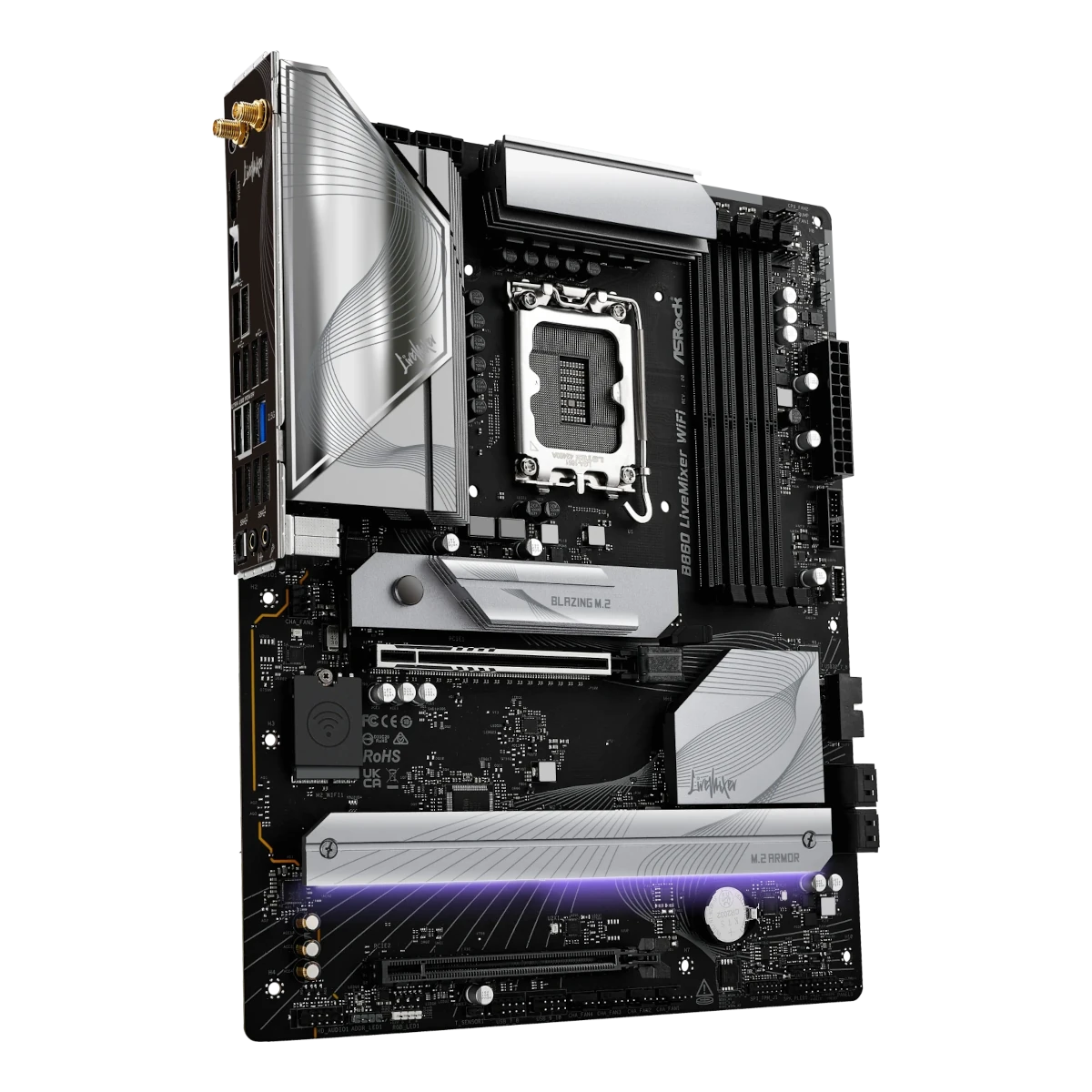 ASRock B860 LiveMixer WiFi Mainboard