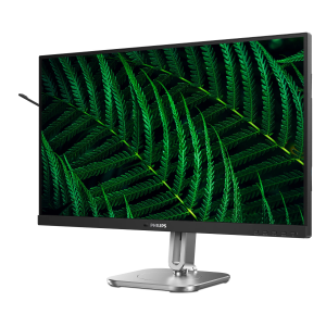 Philips 27B2G5200/00 – 27 Zoll Full HD Monitor, höhenverstellbar, Lautsprecher, Adaptive Sync (1920×1080, 75 Hz, D-Sub, HDMI 1.4, DisplayPort 1.2)