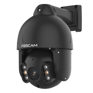 Foscam SD8EP PoE Überwachungskamera Schwarz 8MP (3840×2160), Power over Ethernet, Schwenk- und Neigefunktion, 4x optischer Zoom