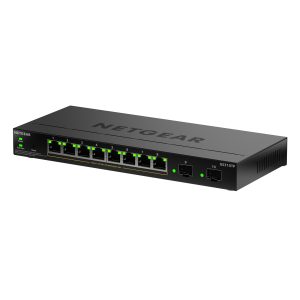 NETGEAR GS310TPv2 Smart Managed Switch 8x Gigabit Ethernet (PoE+, max. 55W), 2x 1 Gbit/s SFP