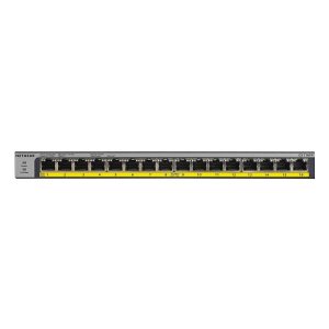 NETGEAR GS116PP Unmanaged Switch [16x Gigabit Ethernet PoE+, 183W]