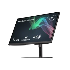 ViewSonic VP2776T-4K LED Fotografie Monitor 68,47 cm (27 Zoll) 98% DCI-P3, 100% sRGB, Pantone, USB-C Docking, 4K UHD, 16:9, 5ms, IPS, 400cd/m², 60Hz,
