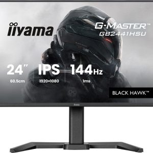 iiyama G-MASTER GB2441HSU-B1 – 24″ IPS Gaming Monitor, Full HD, 144 Hz, FreeSync, Height Adjustable