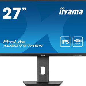 iiyama ProLite XUB2797HSN-B2 computer screen 68.6 cm (27″) 1920 x 1080 Pixel Full HD LED Black