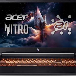 Acer Nitro V17AI – 17,3″, AMD Ryzen 7 8845HS, 16 GB RAM, 1 TB SSD, NVIDIA GeForce RTX 5060, Windows 11 Home