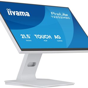 iiyama ProLite T2252MSC-W2AG – 54.5 cm (21.4″) 1920 x 1080 pixels full HD LCD touchscreen white