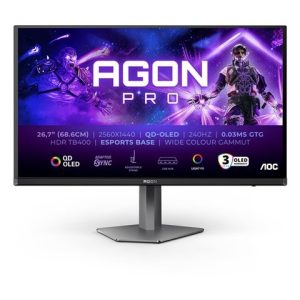 AOC AGON PRO AG276QZD2 – OLED monitor – QHD – 68.6 cm (27″) – HDR