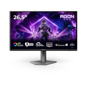 AOC AGON PRO AG276QKD2 – 67,3 cm (26.5″) 2560 x 1440 Pixel Quad HD QD-OLED Schwarz, Grau