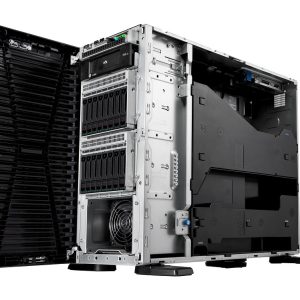 HPE ProLiant ML110 Gen11 – Intel Xeon Silver 4514Y, 64 GB RAM, 2 × 480 GB SSD, 1GbE, 4.5U Tower