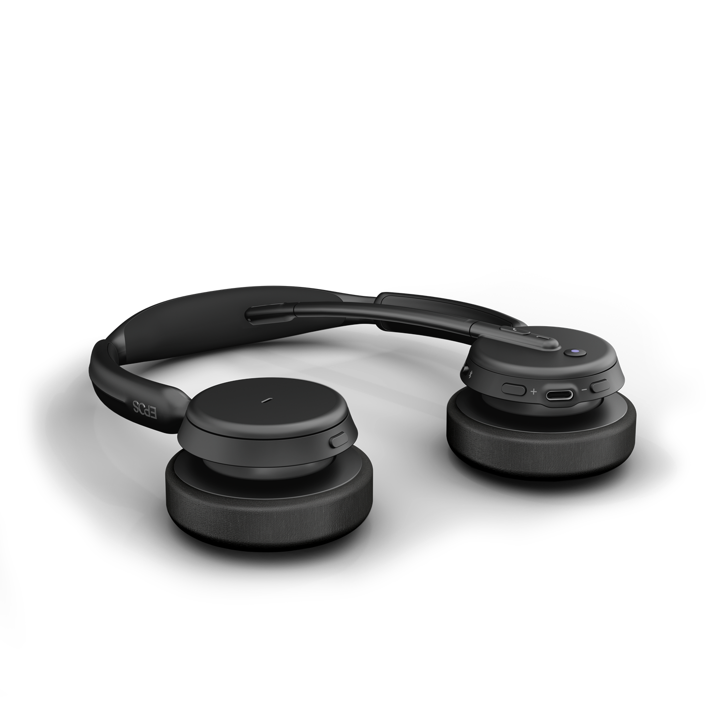 Epos Impact 500, Binaurales (beidseitiges)-Headset, Bluetooth ANC, MS Teams zertifiziert, incl. USB-C Dongle mit USB-A-Adapter