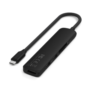 Satechi USB-C 6-in-1 Slim Multiport Adapter Black