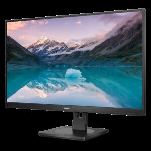 Philips 275S9JML 27 Zoll Quad HD Monitor, Lautsprecher, höhenverstellbar (2560×1440, 75 Hz, 4 ms GtG, HDMI, DisplayPort, USB Hub) schwarz