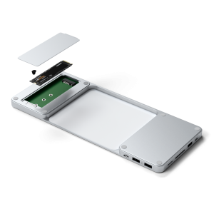 Satechi USB-C Slim Dock for 24” iMac silver