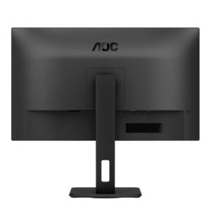 AOC 27E3QAF 27 inch Full HD monitor, speaker, height-adjustable (1920×1080, 75 Hertz, VGA, HDMI, DisplayPort) black