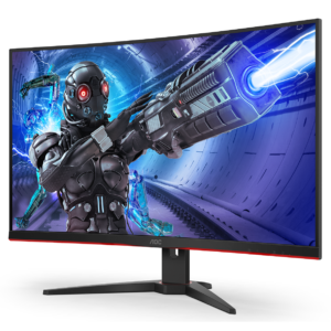 AOC C32G2ZE/BK Gaming Monitor – Curved, 240 Hz, FreeSync Premium