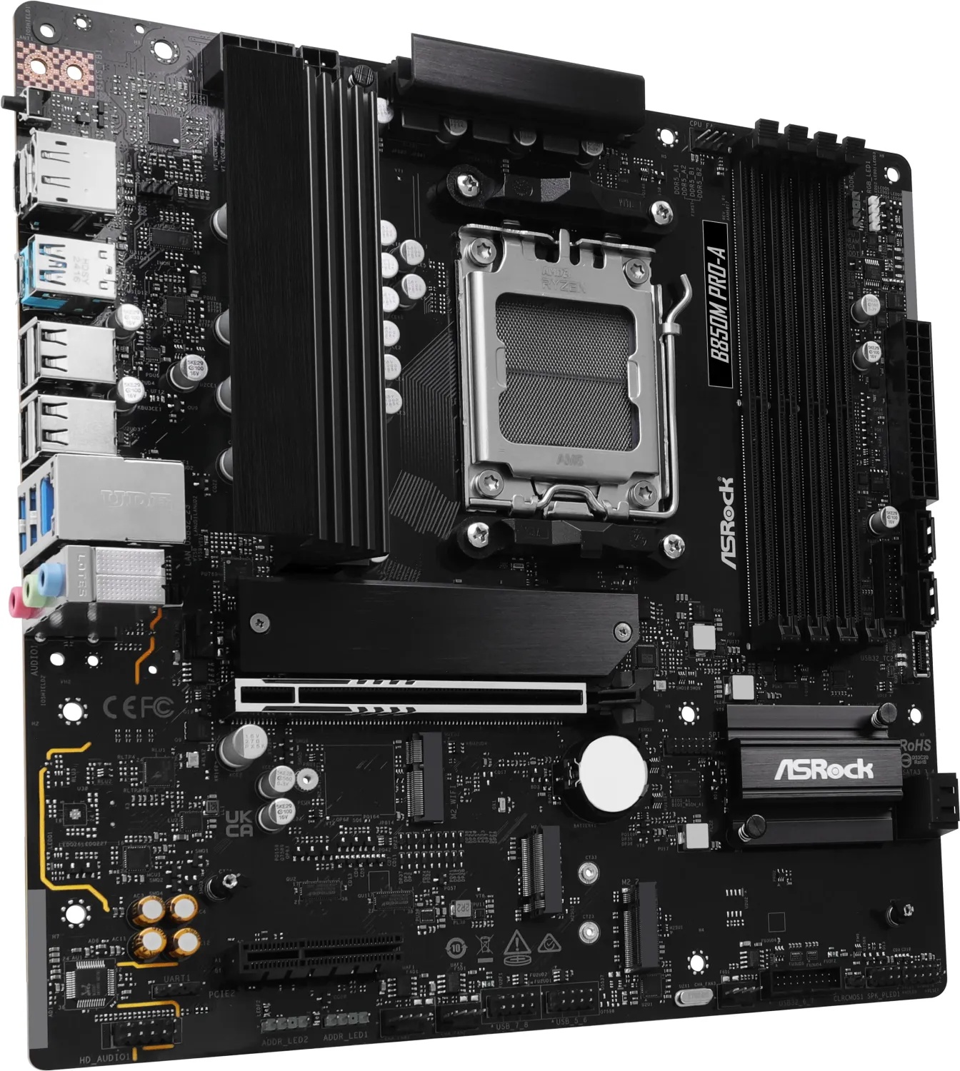 ASRock B850M Pro-A Mainboard – BULK-Ware!! Without original packaging
