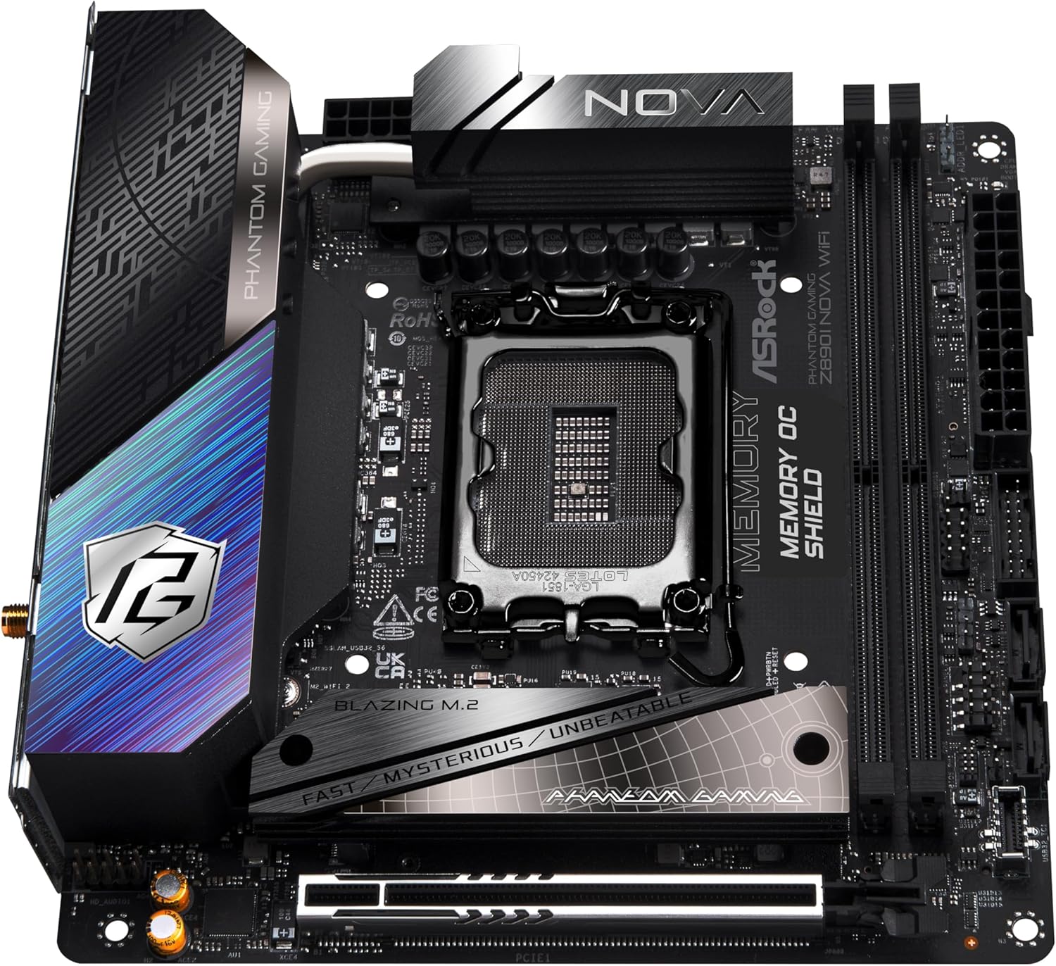 ASRock Phantom Gaming Z890I Nova WiFi Mainboard