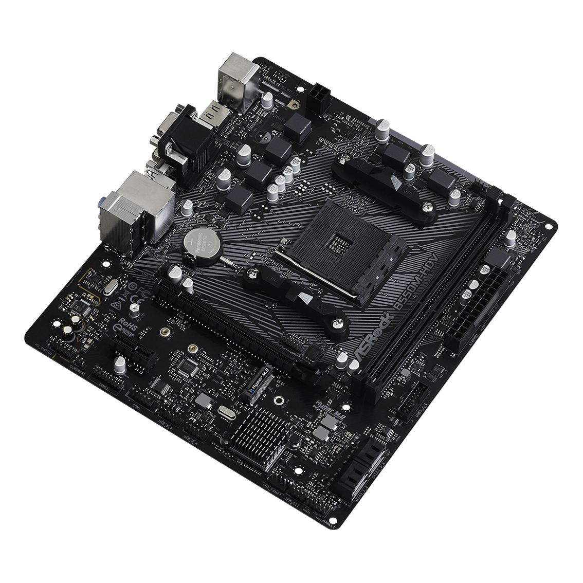 ASRock B550M-HDV mainboard base AM4 – BULK-Ware!! Without original packaging