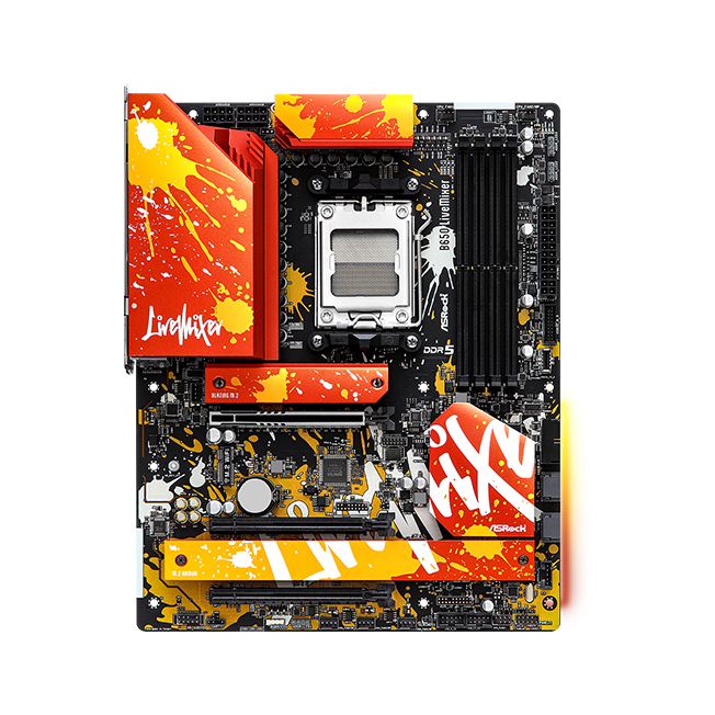 ASRock B650 LiveMixer Mainboard - BULK-Ware!! Ohne Originalverpackung