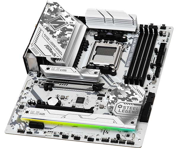 ASRock B650 Steel Legend WiFi Mainboard Sockel AM5 - BULK-Ware!! Ohne Originalverpackung