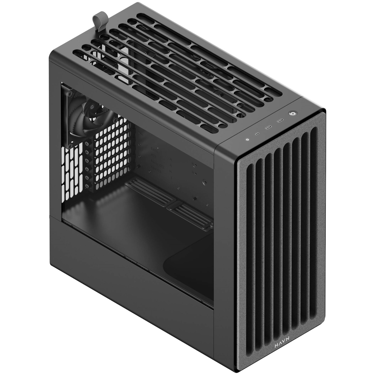 HAVN BF 360 Flow schwarz | PC-Gehäuse