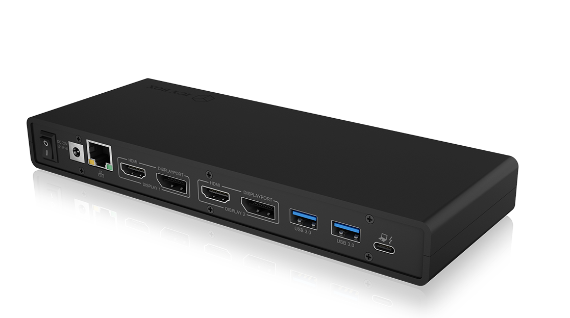 ICYBOX USB-C 13-in-1 USB 3.0 Type-A + Type-C Dock mit PD 65W