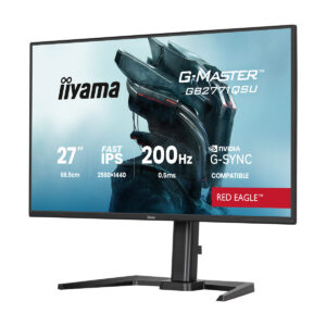 Iiyama GB2771QSU-B1 Gaming Monitor 27? QHD IPS, 200 Hz, 0.5 ms MPRT, USB hub, USB-C, G-Sync compatible