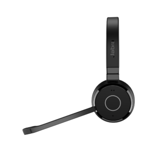 Jabra Evolve 65 TE Headset, Stereo, Wireless, Bluetooth Certified for Microsoft Teams