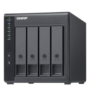 QNAP TR-004 8TB WD Red Plus NAS-Bundle NAS Erweiterungsgehäuse inkl. 2x 4TB WD Red Plus 3.5 Zoll SATA Festplatte