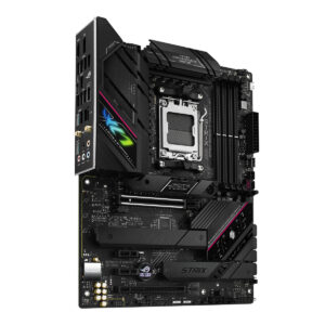 ASUS ROG STRIX B650E-F GAMING WIFI Upgrade Kit consisting of mainboard + AMD Ryzen 7800X3D + 32 GB DDR5 RAM Crucial