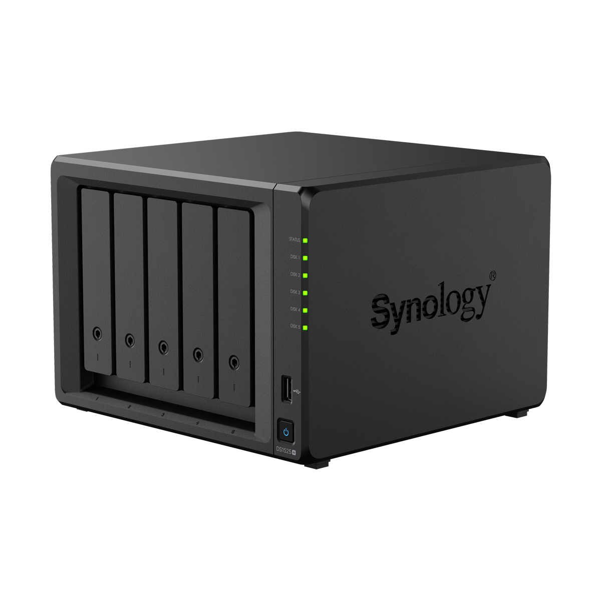 Synology DS1525+ 20TB Plus HDD NAS-Bundle NAS inkl. 5x 4TB Synology Plus 3.5 Zoll SATA Festplatte