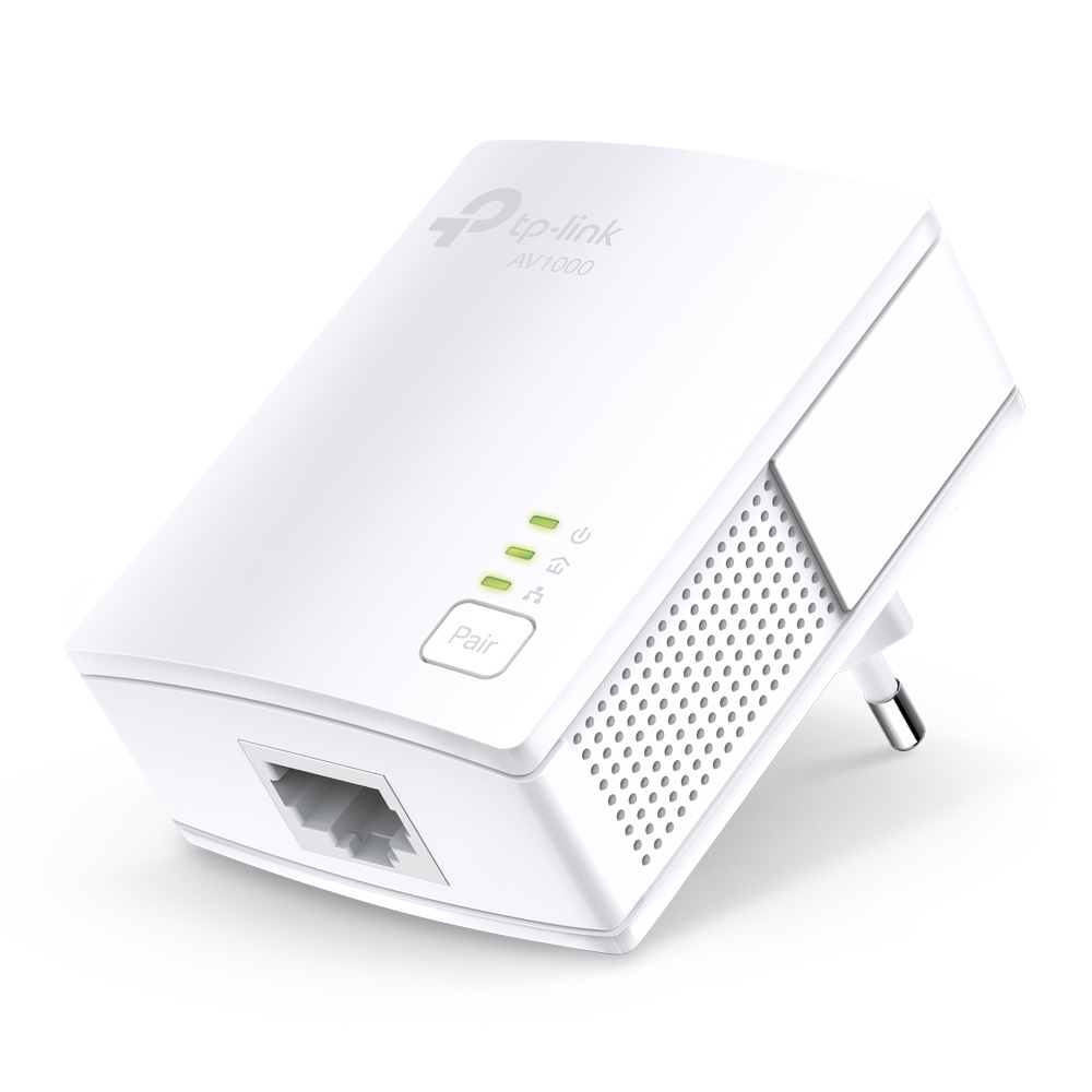 TP-Link AV1000 Gigabit Powerline Set 2 x Adapter, bis zu 1.000 Mbit/s, HomePlug AV2 Standard