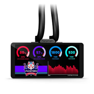 PHANTEKS Glacier One 360M25 LCD schwarz | AiO-Wasserkühlung