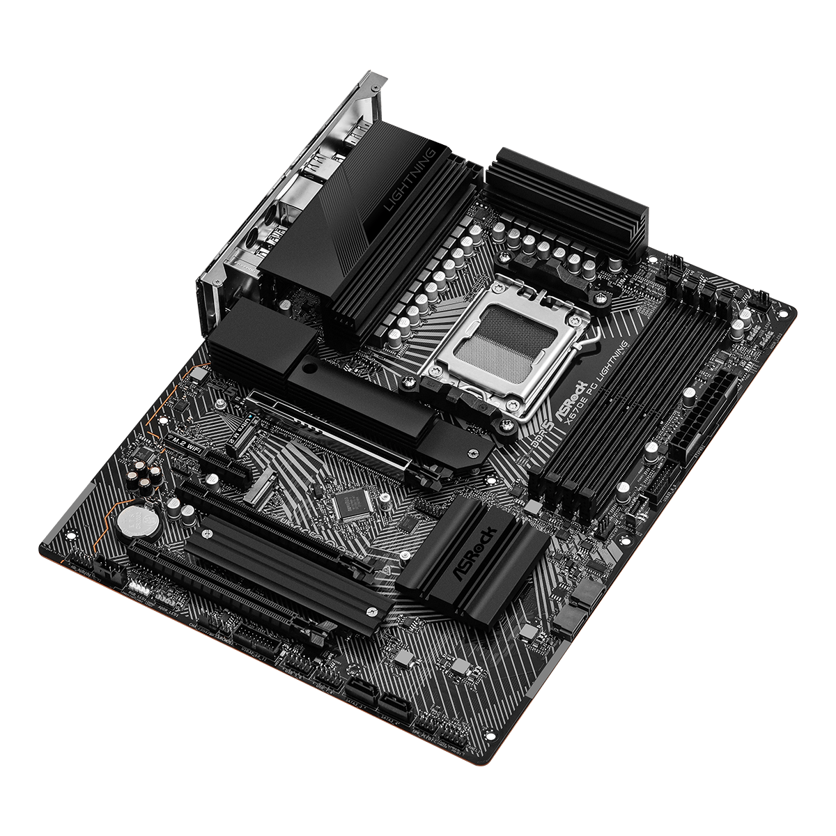 AsRock X670E PG Lightning Mainboard Base AM5 – BULK-Ware!! Without original packaging
