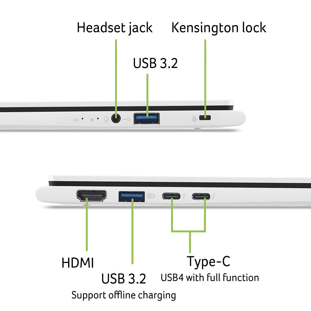 Acer Swift Edge 14 AI OLED (SFE14-51T-94BZ) Copilot+ PC 14" WQ2.8K-touch, OLED, 120Hz, Intel Ultra 9-288V (48 TOPS), 32GB RAM, 1TB SSD, Windows 11