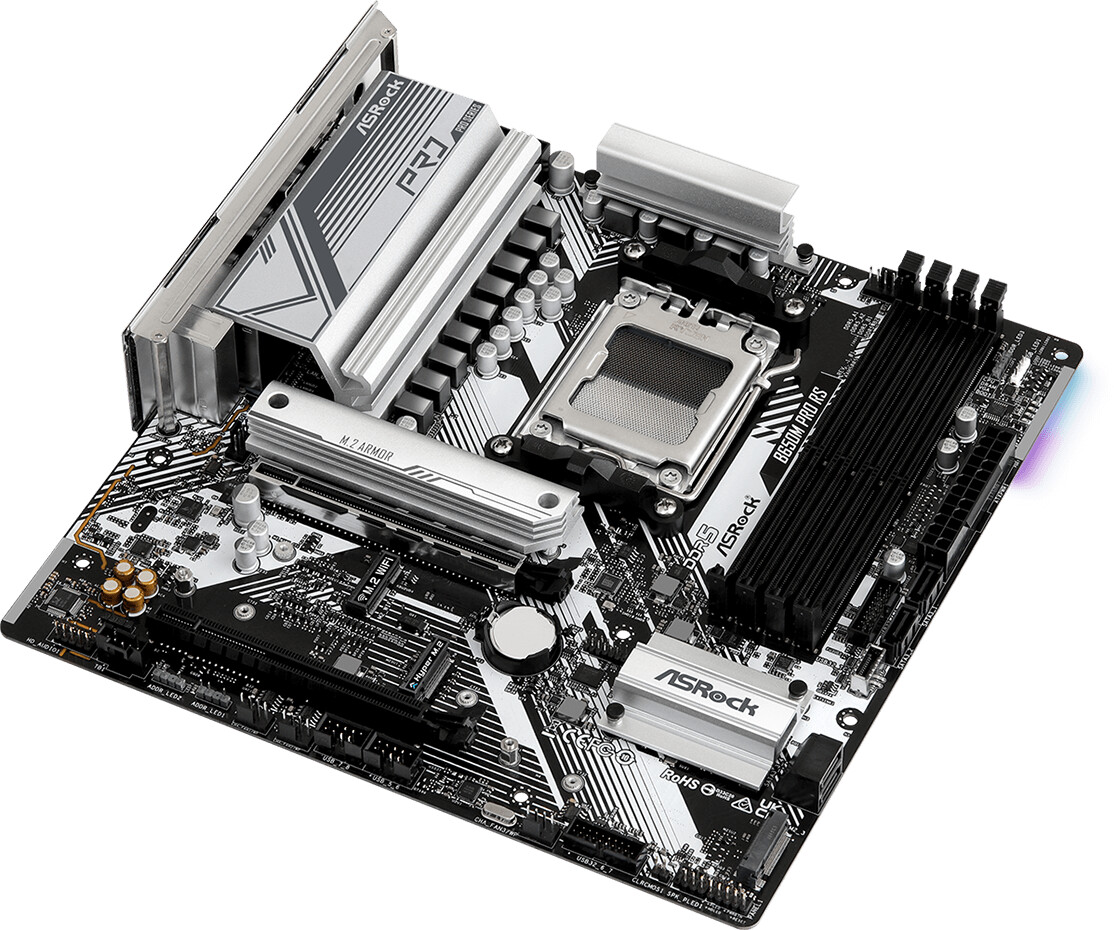 ASRock B650M Pro RS Mainboard Sockel AM5