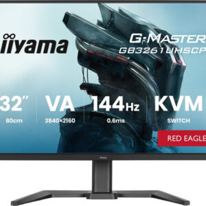 iiyama G-MASTER GB3261UHSCP-B1 – 80 cm (31.5″) 3840 x 2160 Pixel 4K Ultra HD LED Schwarz