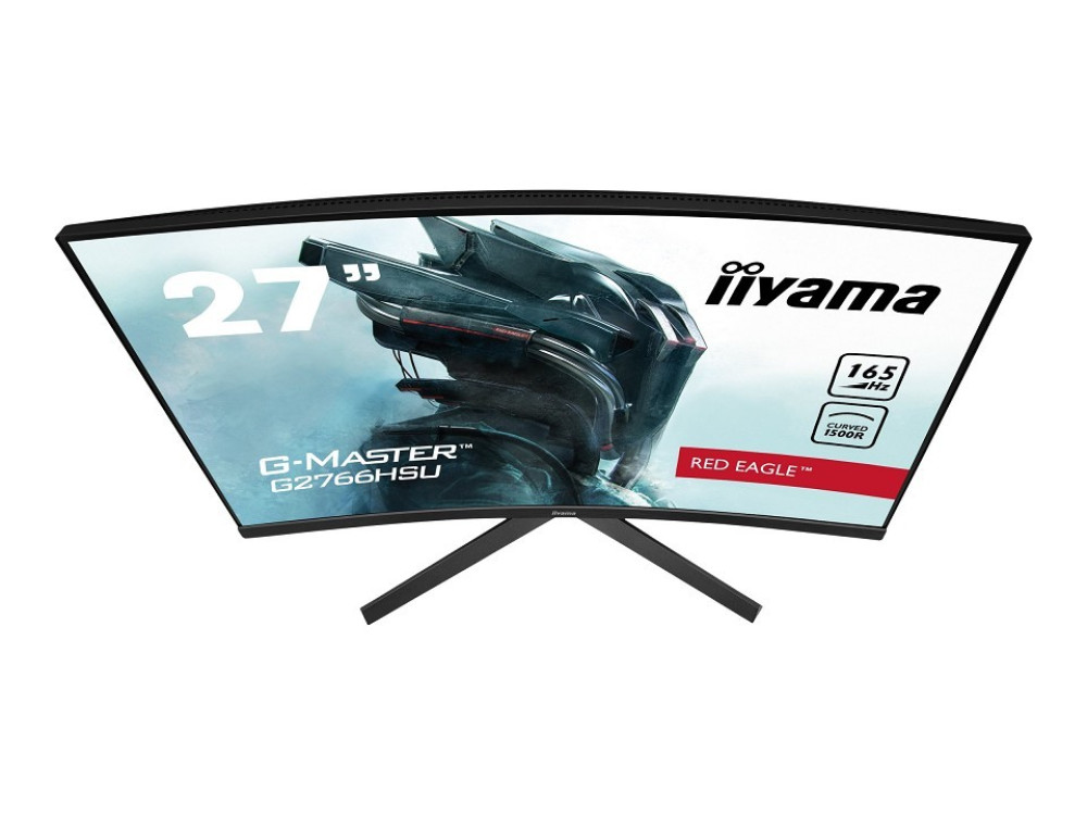 iiyama G-MASTER Red Eagle G2766HSU-B1 – LED monitor – curved – Full HD (1080p) – 68.5 cm (27″) – HDR