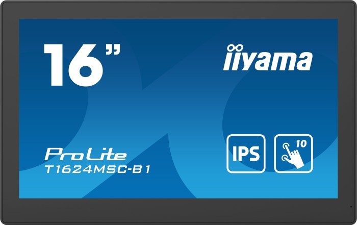 iiyama ProLite T1624MSC-B1 - LED-Monitor - Full HD (1080p) - 39.5 cm (15.6")