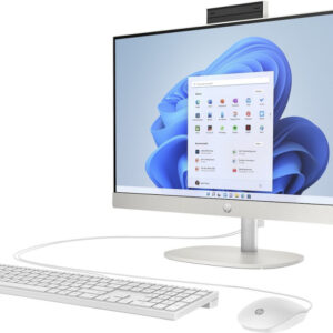 HP All-in-One 24-cr0401ng – 23.8″, AMD Ryzen 5 7520U, 8 GB RAM, 512 GB SSD, Windows 11 Home