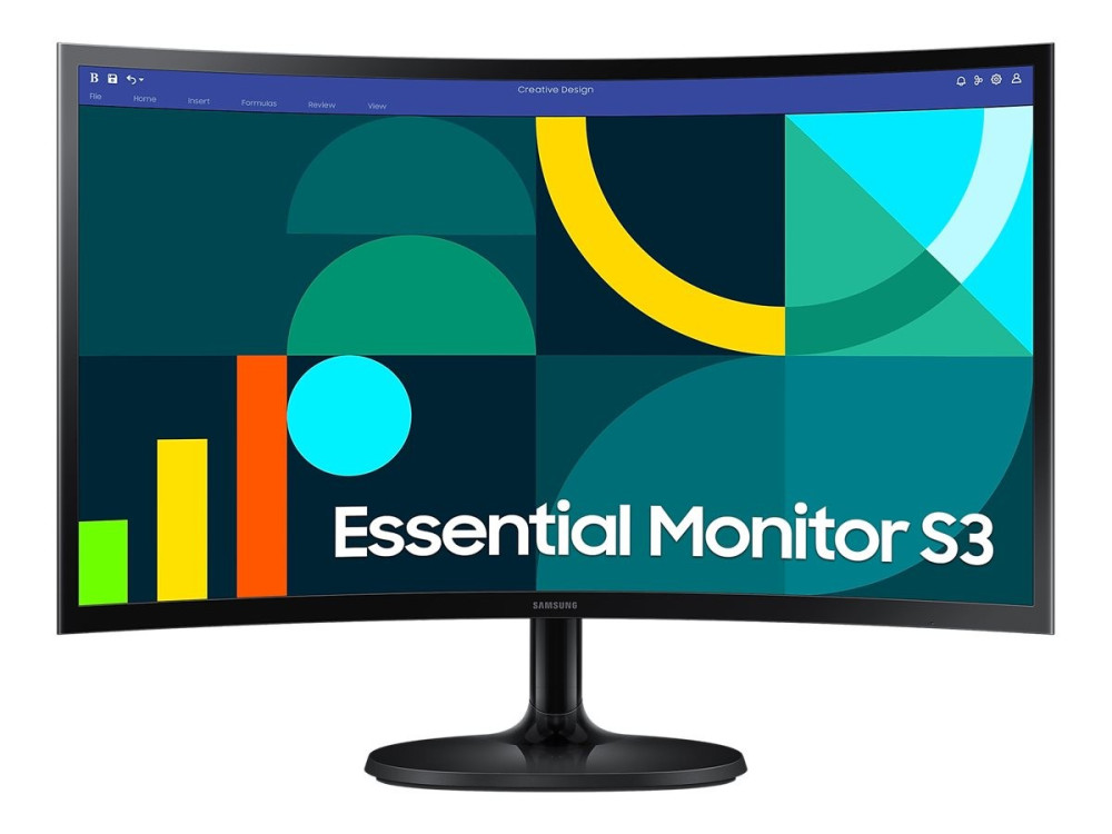 Samsung S24D364GAU - S36GD Series - LED-Monitor - gebogen - Full HD (1080p) - 61 cm (24")
