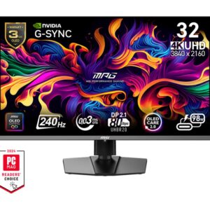 MSI MPG 322URXDE QD-OLED – OLED monitor – 81.3 cm (32″) – HDR