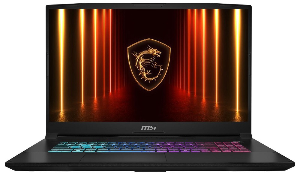MSI Katana 17 HX B14WGK-065 - 17.3", Intel Core i7-14650HX, 16 GB RAM, 1 TB SSD, NVIDIA RTX 5070, Windows 11 Home
