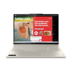 Lenovo Yoga 7 2-in-1 16AKP10, Seashell, Ryzen AI 7 350, 16GB RAM, 1TB SSD, DE