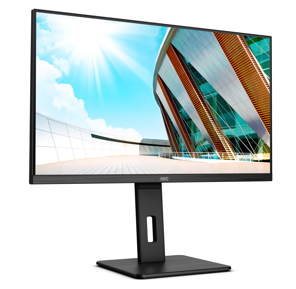 AOC U32P2 Office Monitor - 4K, Höhenverstellung, USB-Hub