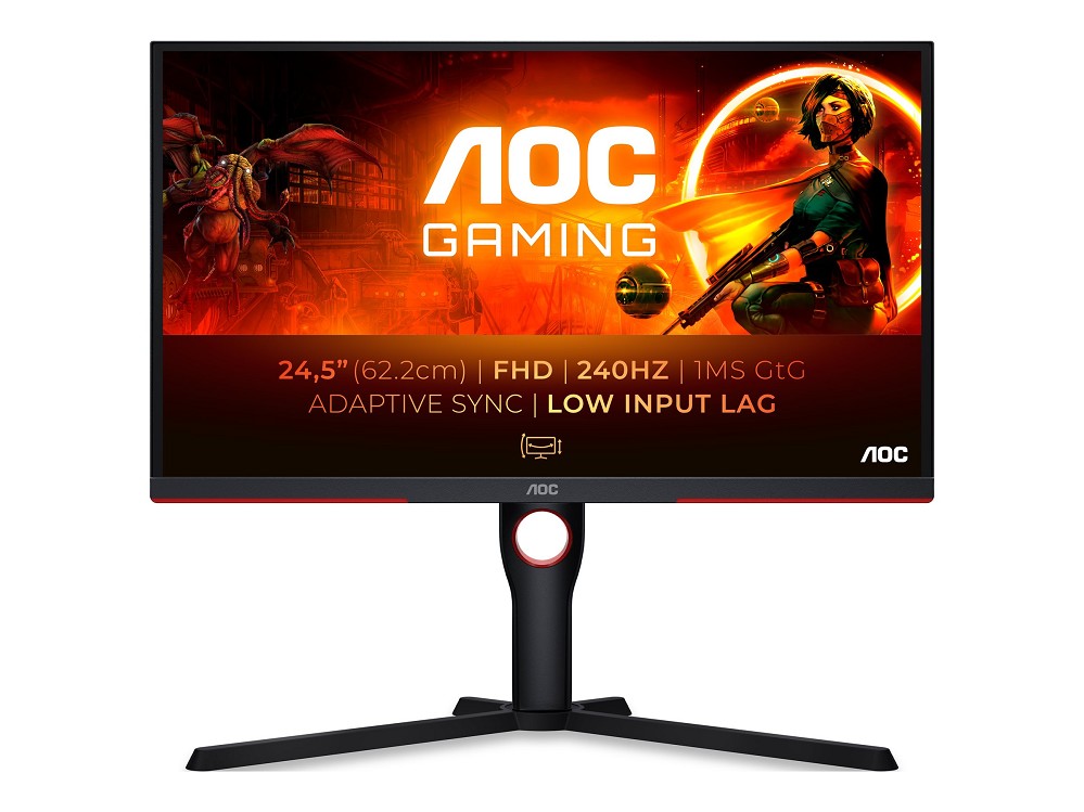 AOC Gaming 25G3ZM/BK – G3 Series – LED monitor – Gaming – 63.5 cm (25″)