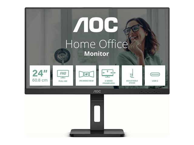 AOC Pro-line 24P3CV - P3 Series - LED-Monitor - Full HD (1080p) - 61 cm (24")