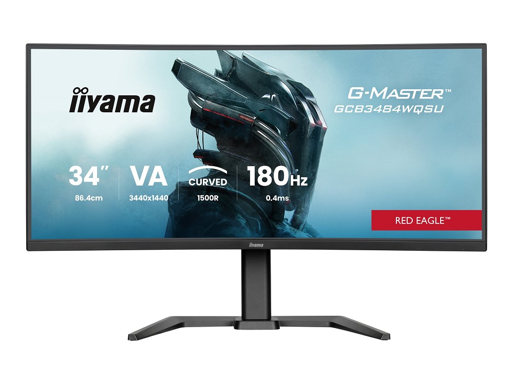 Iiyama G-MASTER Red Eagle GCB3484WQSU-B1 – LED monitor – Gaming – bent – 86.4 cm (34″)