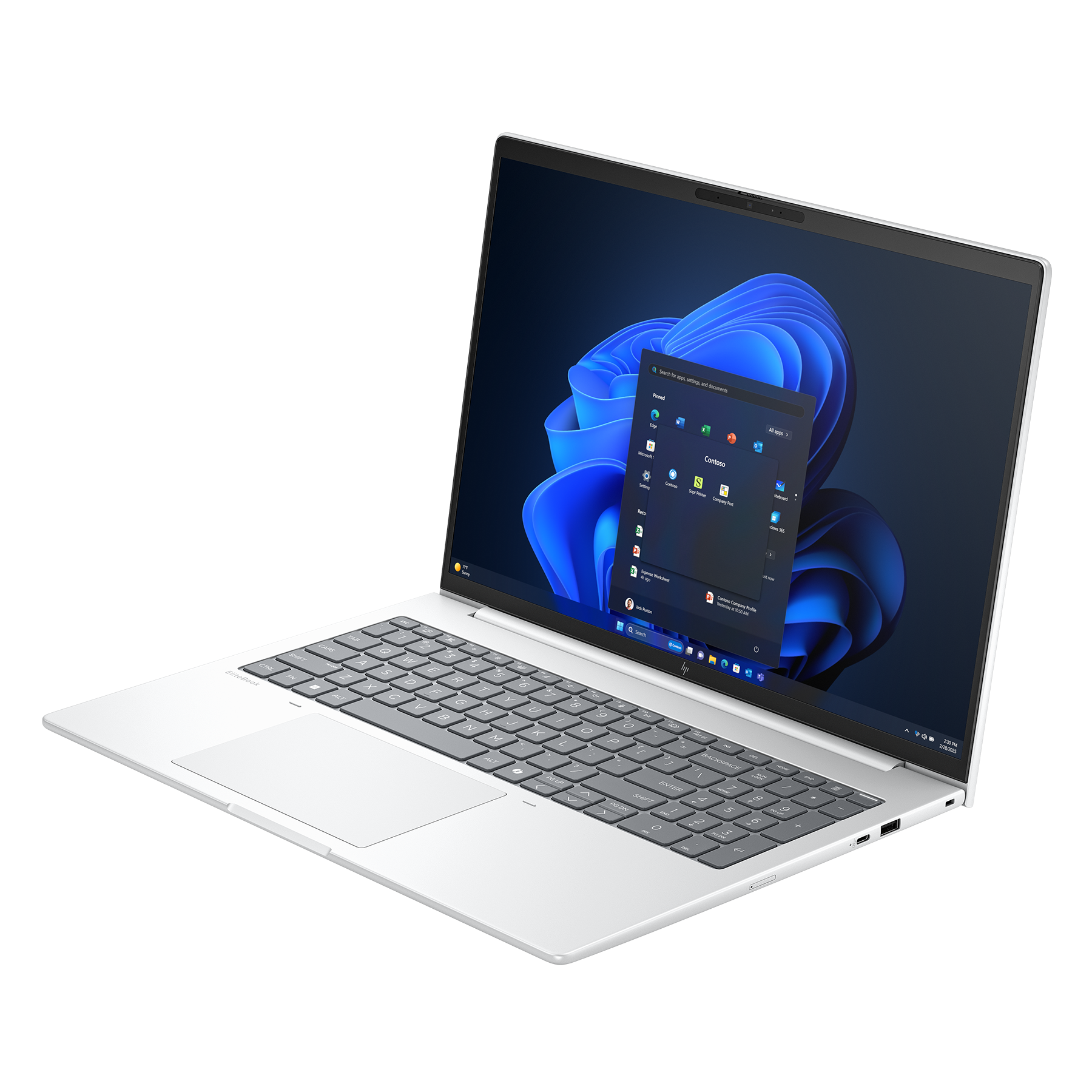 HP EliteBook 8 G1i 16 CT3W3ES + Poly Voyager Focus 2 9T9J3AA#AC3 16,0" WUXGA IPS, Intel Core Ultra 5 225U, 24GB RAM, 512GB SSD, Windows 11 Pro + Poly